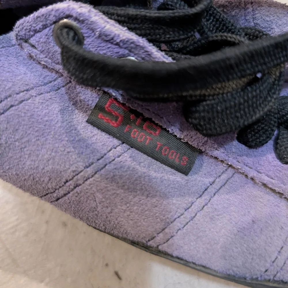 5 10 Stealth C4 Climbing Shoes Faded Purple Men's 7.5 Lace Up - Picture 3 of 7